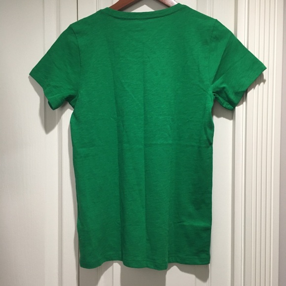 NWT J Crew Collector Green Tee XS - Picture 4 of 7
